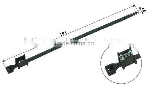 auto PA66 Cable Tie 191*4.5 mm