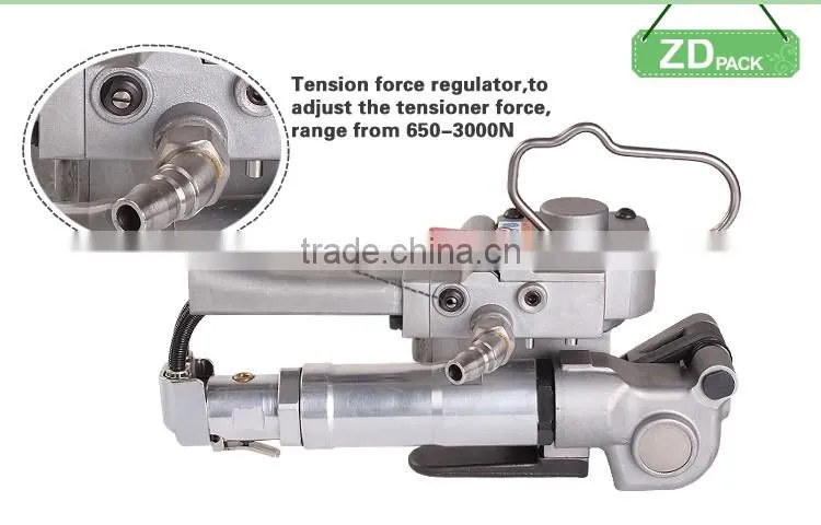 XQD-19-25 High quality manual pnuematic PP PET strapping tool