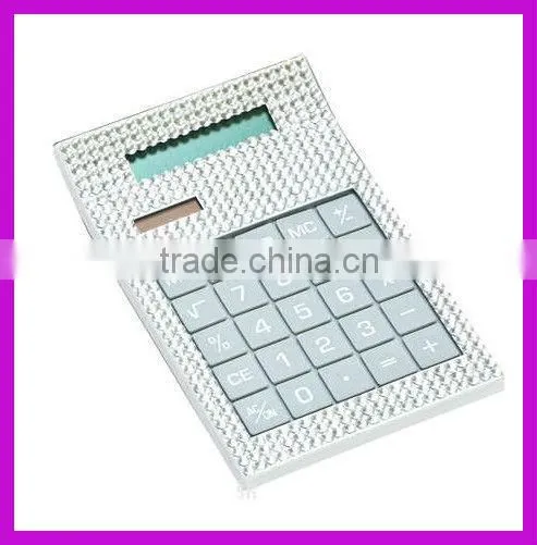 School hot selling crystal desk calculator for students BY 1857