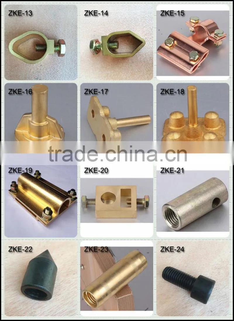 Brass Clamp for earth rod to Cable