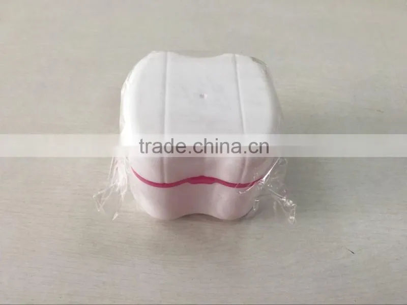 Dental Denture Case Box Container Orthodontic Retainer Mouth Tray