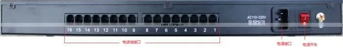 500GB high recorder voice 16 lines telephone digital voice recorder with RJ45