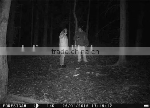 12MP Scouting Hunting Camera HD GPRS MMS Digital Infrared Trail camera GSM IR LED With Wireless Remote Control