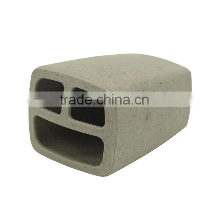 New design bathroom accessory plastic square toothbrush holder
