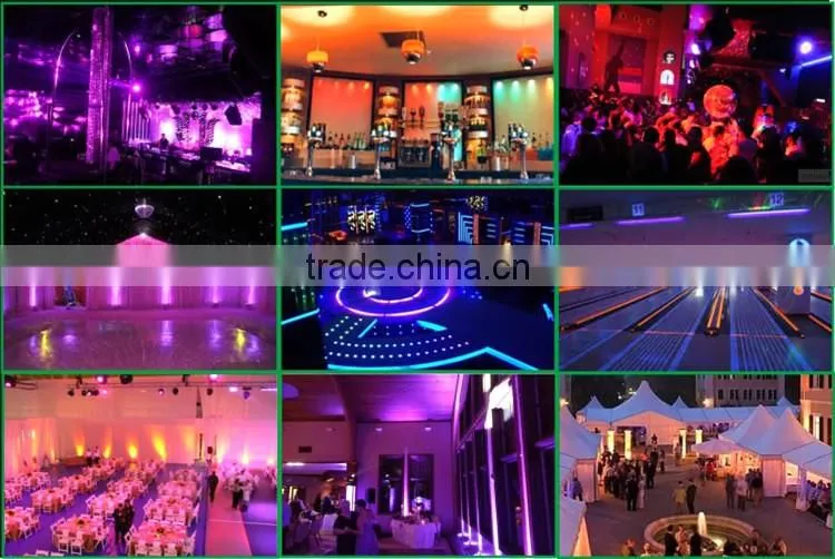 4*18w RGBWA UV wireless battery led par light led light stage lighting