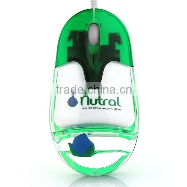 USB Cable Optical Laptop Computer Mouse Liquid