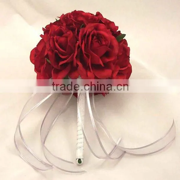 wholesale cheap artificial wedding bouquets flower