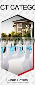 POPULAR CHAMPAGNE TABLE LINEN FOR WEDDING ON SHINE MESH