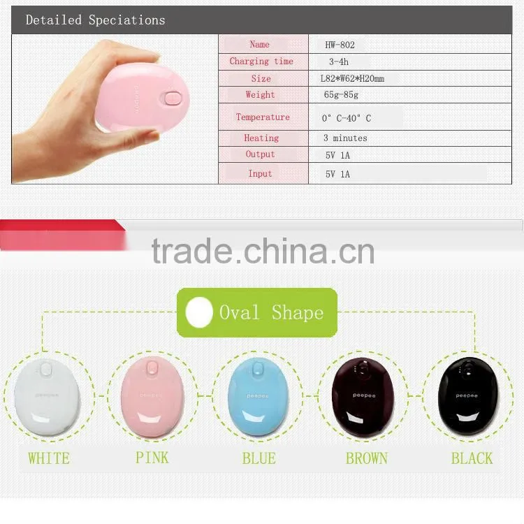 Gift for cold winter! Rechargeable USB hand warmer