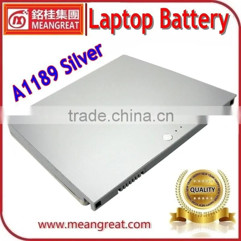 Brand New Silver Color Rechargeable Laptop Battery for Macbook A1189