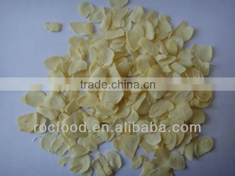 Dry Garlic Flakes Dried Garlic Flakes Dehydrtated Garlic Flakes 1.0-2.2MM