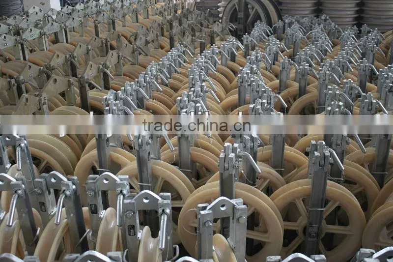String Pulley 3-wheel pulley block