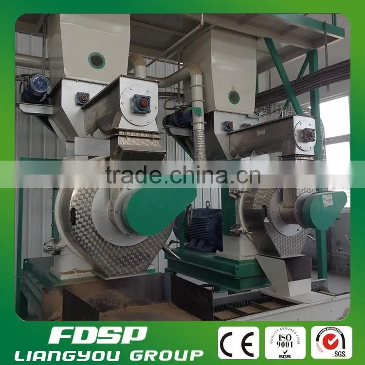 CE approved 4-4.5TPH complete biomass pellet line