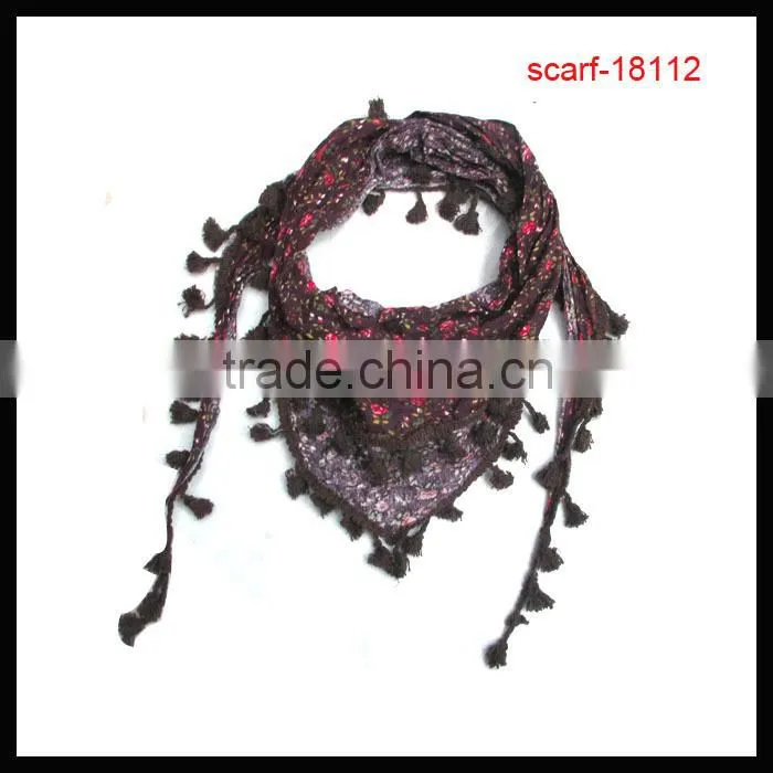 fashion lace scarf, triangle scarf
