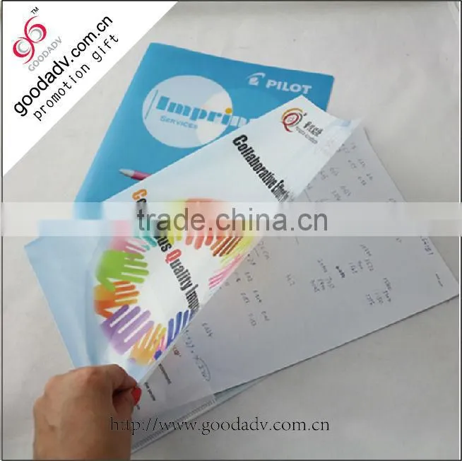 Guangzhou factory supplies office gifts plastic folders