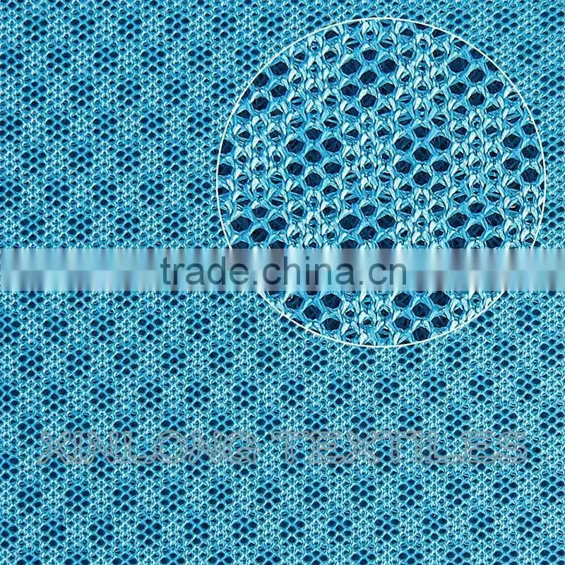 100% polyester warp knitting sandwich mesh fabric