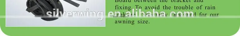 Factory price! Euro-design! outdoor polycarbonate aluminium awning parts size 1200x1600mm