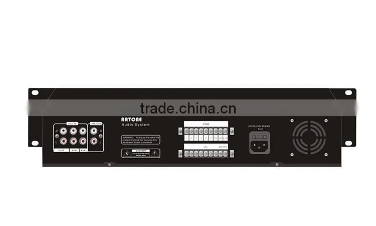 High quality 6 zones pa power mixer amplifier for public address system PMA-E6060 Seires