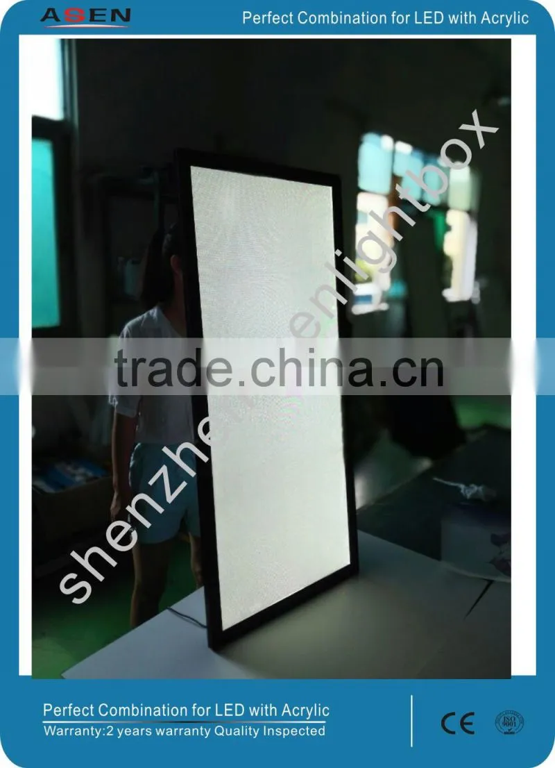 Black Frame LED Magnetic Light Box