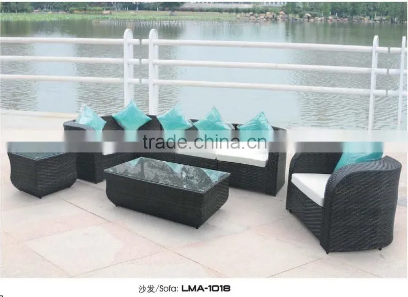 PE Rattan outdoor outdoor pvc wicker patio furniture