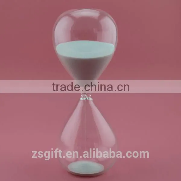 Factory produce high art glassware Sand Timer hourglass