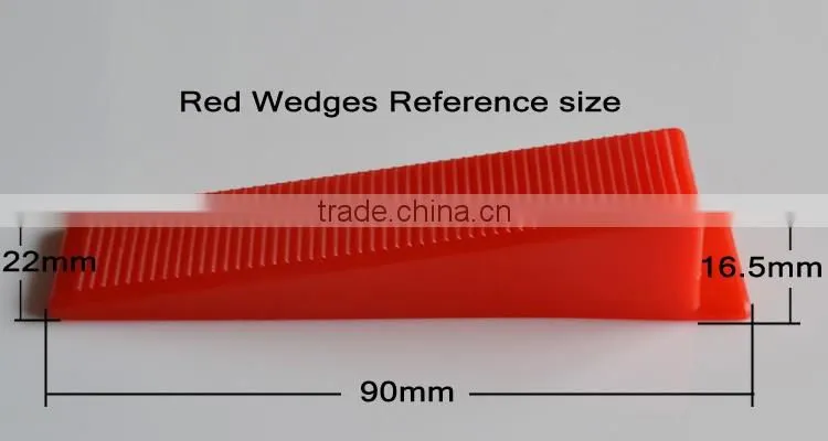 New arrival Tile leveling system/wedges and clips for Thickness of 3mm to12mm tile