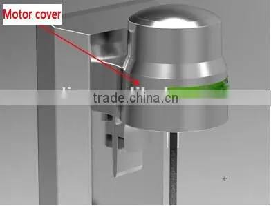 Stainless steel milkshake machine
