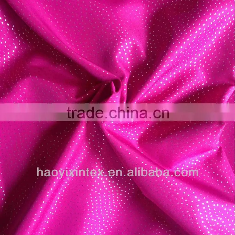 Silver printing fabric/ sliver pressed fabric