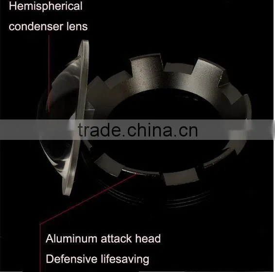 Y58 Aluminum 10W High power XML T6 LED extendable portable light