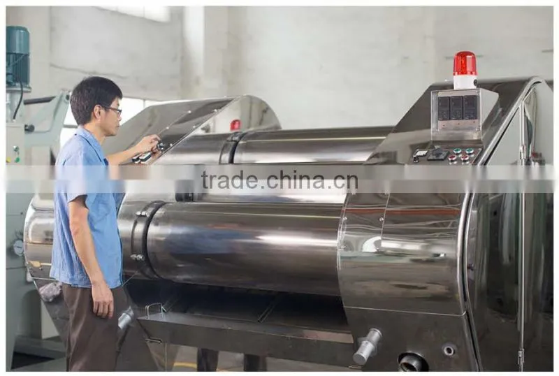 Desktop digital three roll mill machine for skin care