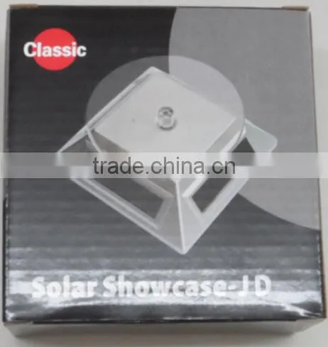 180 degree roating solar display stand for Jewelry, mobile phone, watch