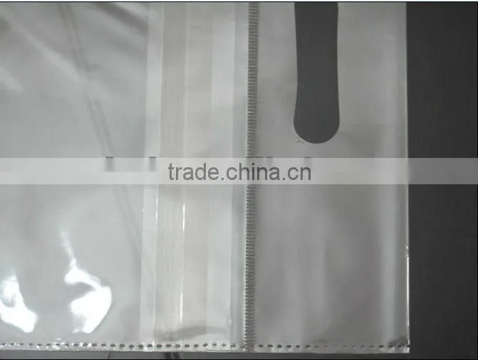 Large Clear BOPP Plastic Bag With Header For Incense Packaging