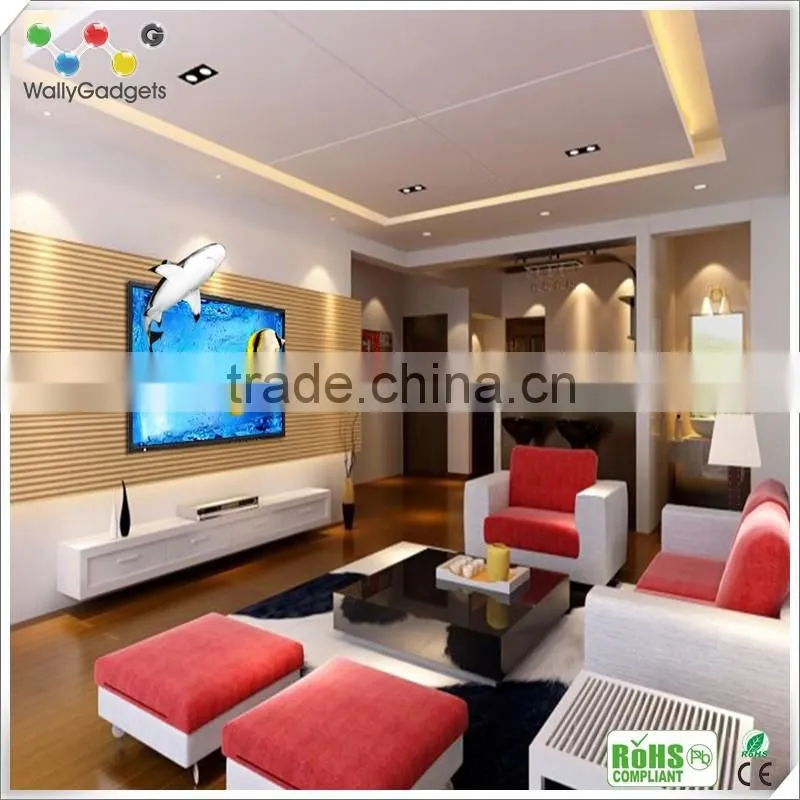 2016 popular Black intelligent electronic whiteboard wall-mounted touch screen smart TV 55"