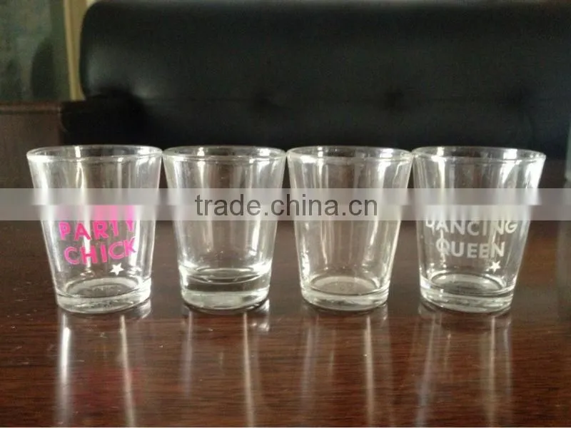 mini glass wine cup