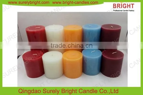 Christmas Decorative Paraffin Wax Scented Giant Pillar Candles