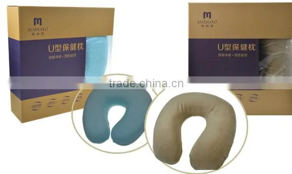 massage pillow U shape pillow travel space memory foam