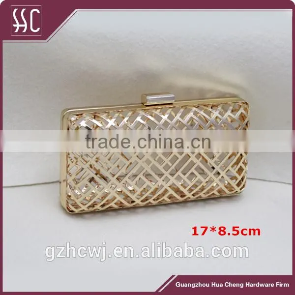 2015 ladies purse frame metal clutch bag frame