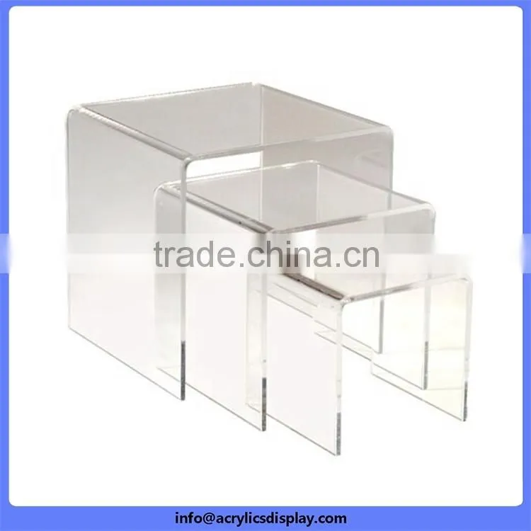 The Newest hotsale acrylic riser set of three