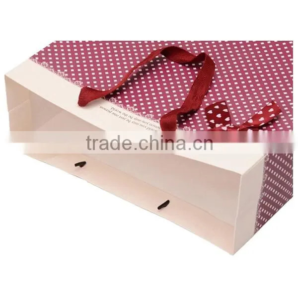 Fashion Designed Colorful Paper Shopping Bag