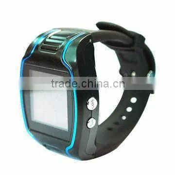 2016 live tracking GPS watch tracker for senior citizen with two way talking and sos button
