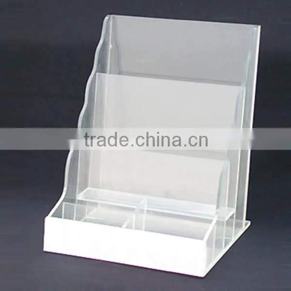 customized floor standing book stand poster stand