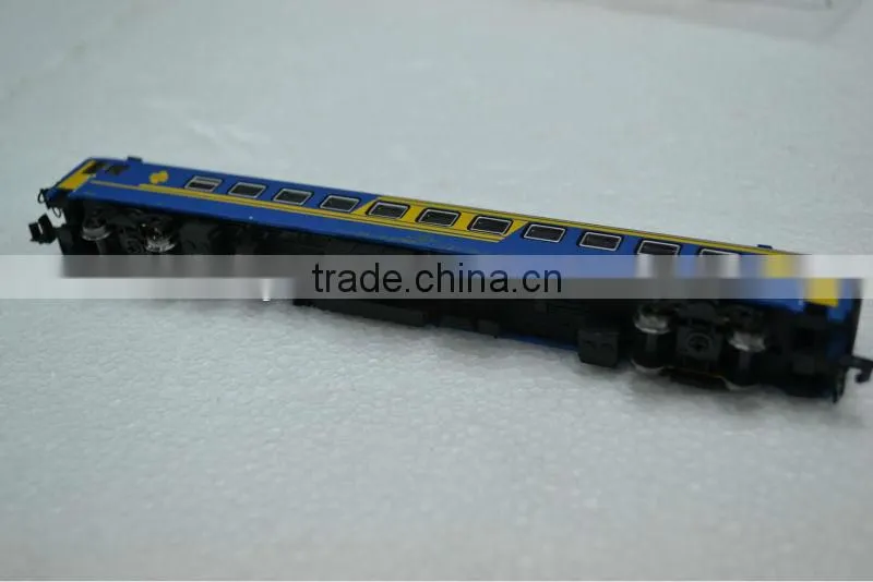 scale metal locomotive carriage train model