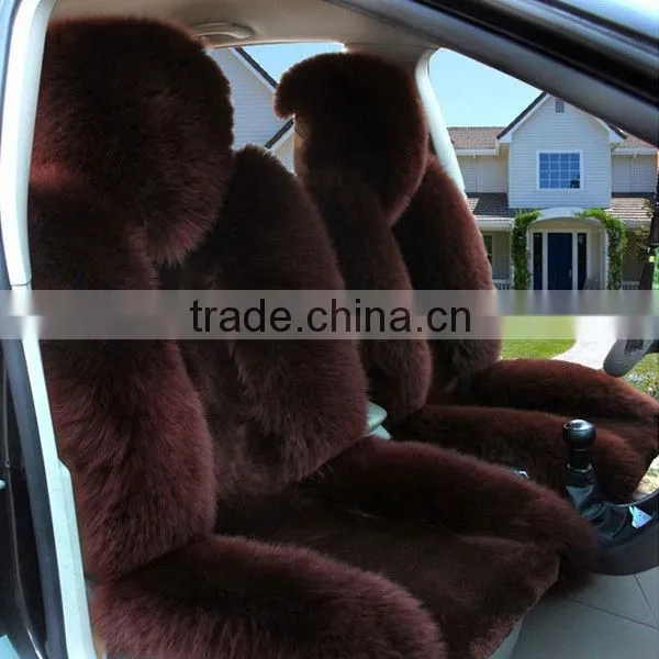 100% Real Sheepskin Winter Fur Car Seat Covers