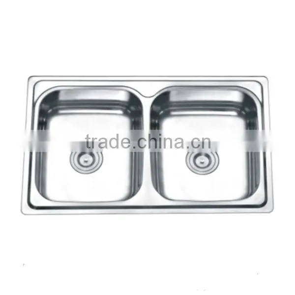 New style Double Bowl Stainless Steel Sink /Utensil Sink /Kitchen Basin Sink