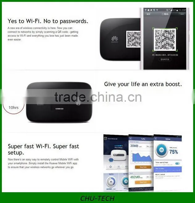 HUAWEI E5786 LTE 4G Cat 6 300Mbps mobile hotspot router