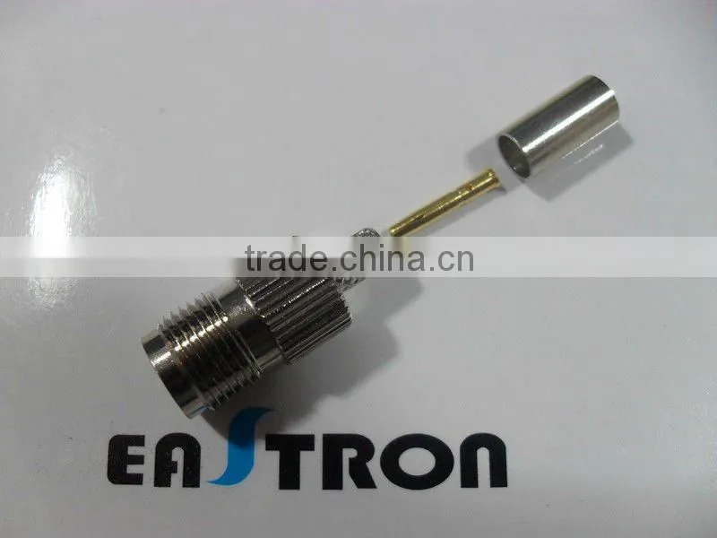 58 SMA connector square flange female panel mounting