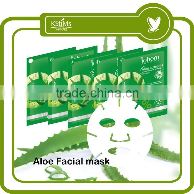 Johom Aloe extracts Moisturizing and soothing facial mask