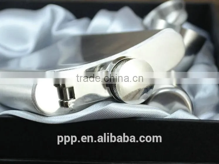 6oz hip flasks for men/ mini metal flask/ standard size hip flask