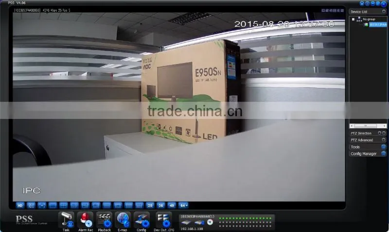 IPC-HDBW4100E dahua full hd Vandal-proof 1.3Megapixel Mini Dome dahua ir viewerframe mode network ip camera