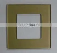 richcolored high-intensitive tempered glass switch panel